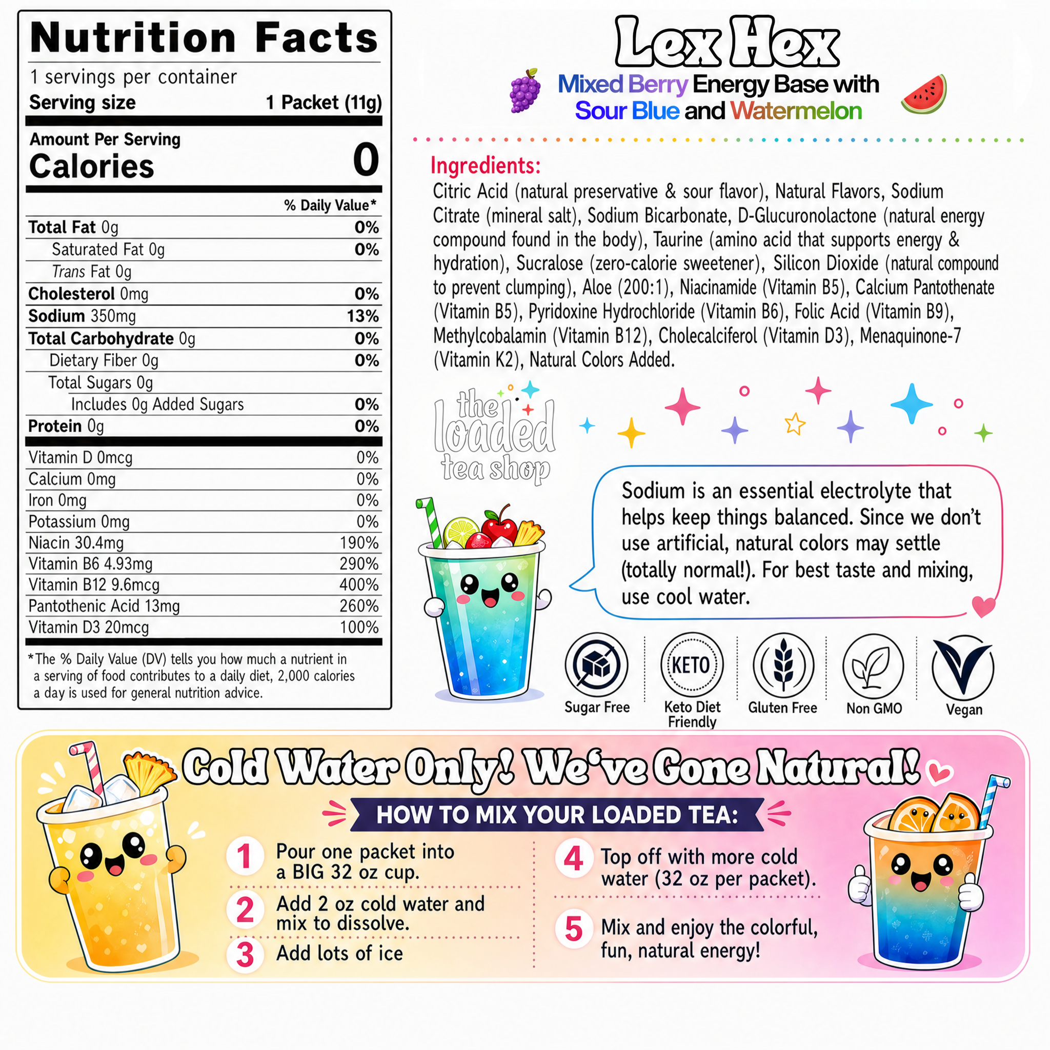 Lex Hex (Caffeine-Free) - A Cheerful Pick for Chilled Tea Moments