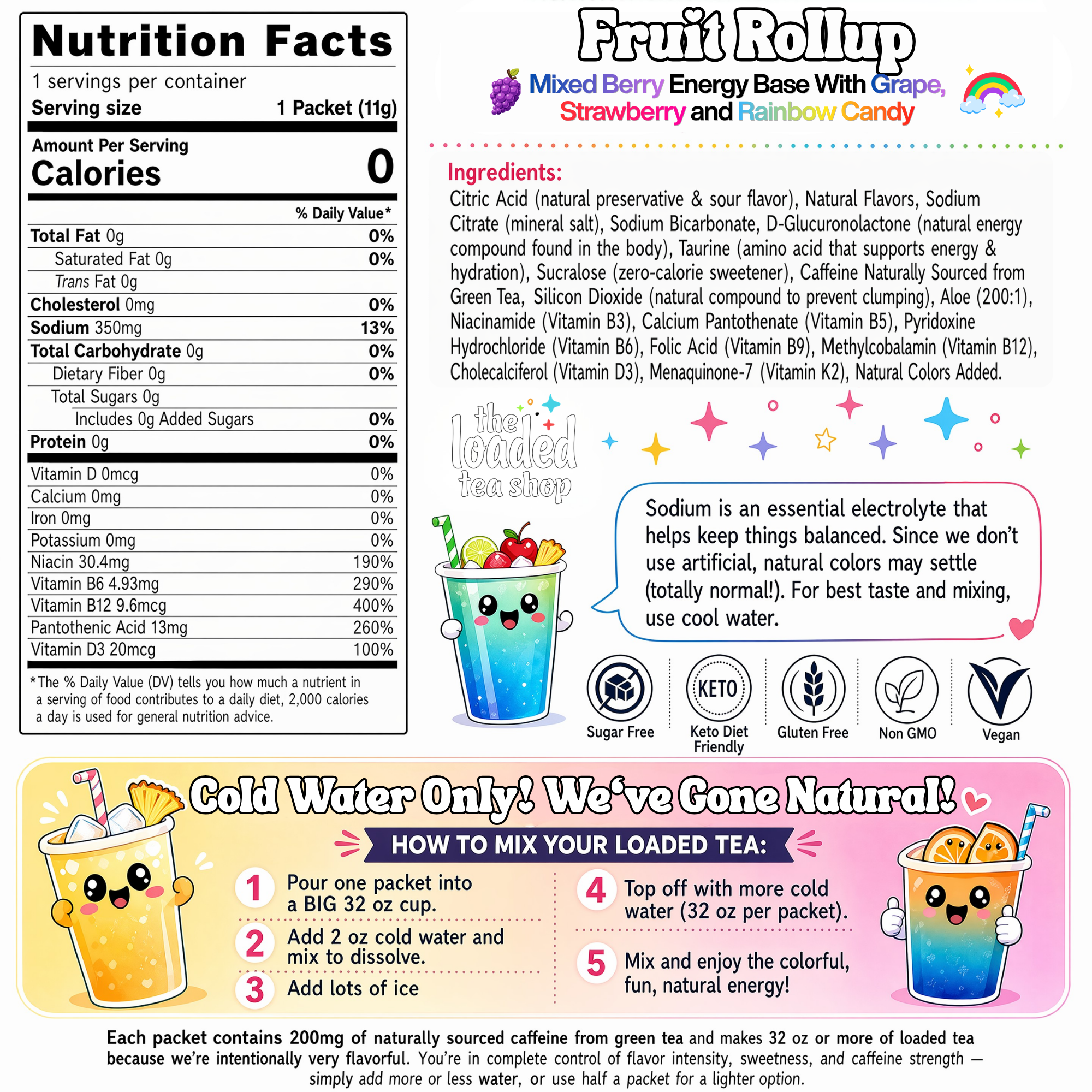 50 Case Fruit Rollup - A Modern Pick for Daily Drink Routines