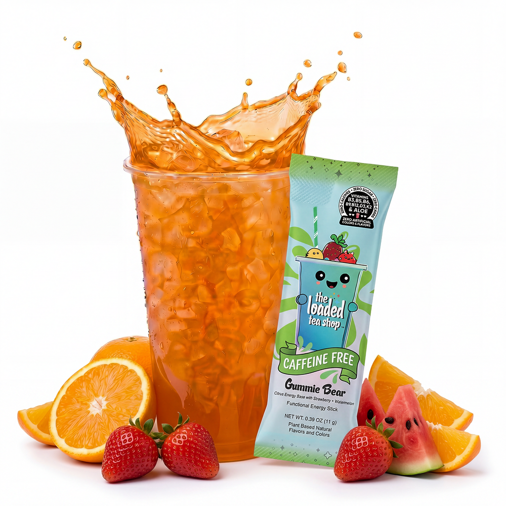 50 Case Gummie Bear (Caffeine- Free) - A Breezy Pick for Mixing with Ice