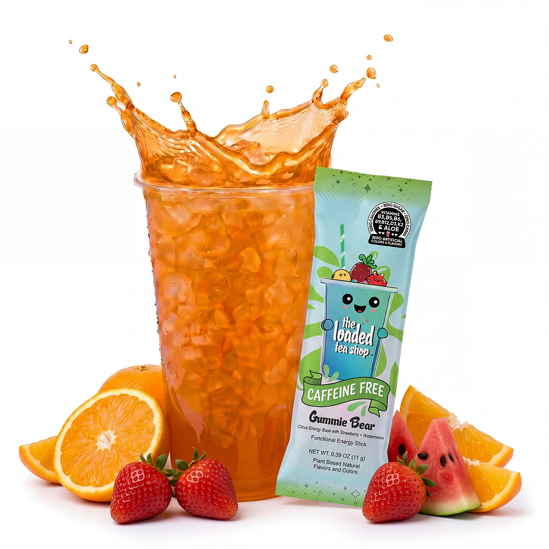 50 Case Gummie Bear (Caffeine- Free) - A Breezy Pick for Mixing with Ice
