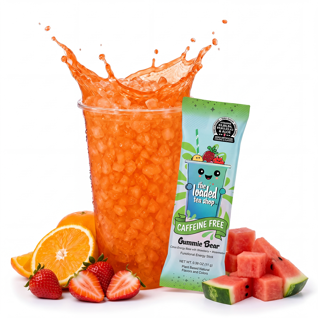 50 Case Gummie Bear (Caffeine- Free) - A Breezy Pick for Mixing with Ice