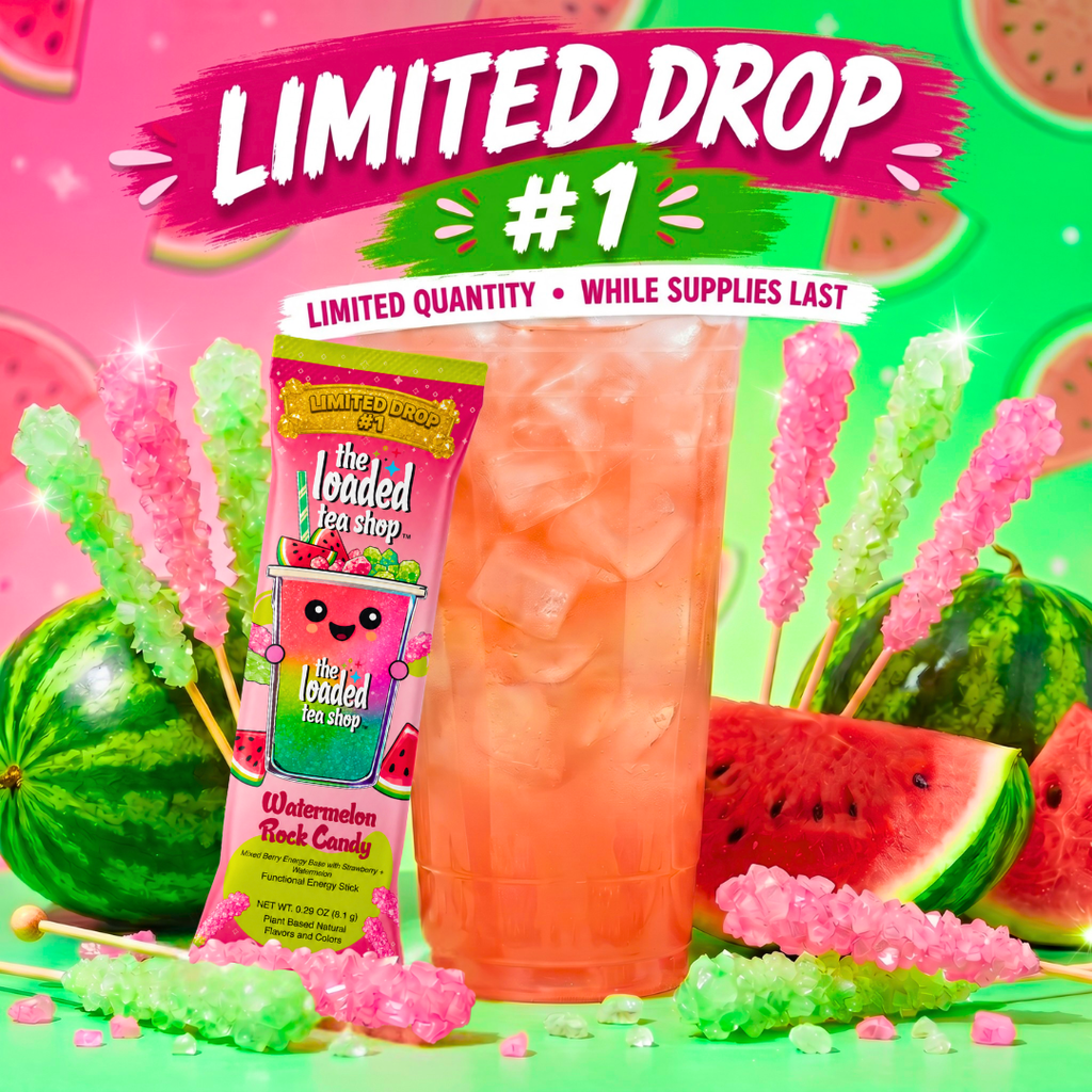 Watermelon Rock Candy - A Fun Option for Sharing at Home